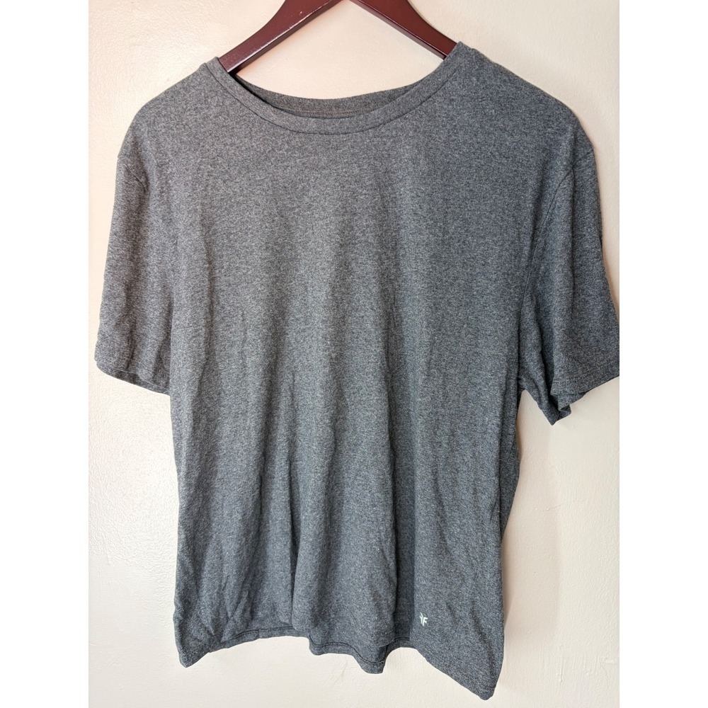 Frye Mens Crew Neck T-Shirt Lot of 3 Heather Gray Blue Cotton Blend XL